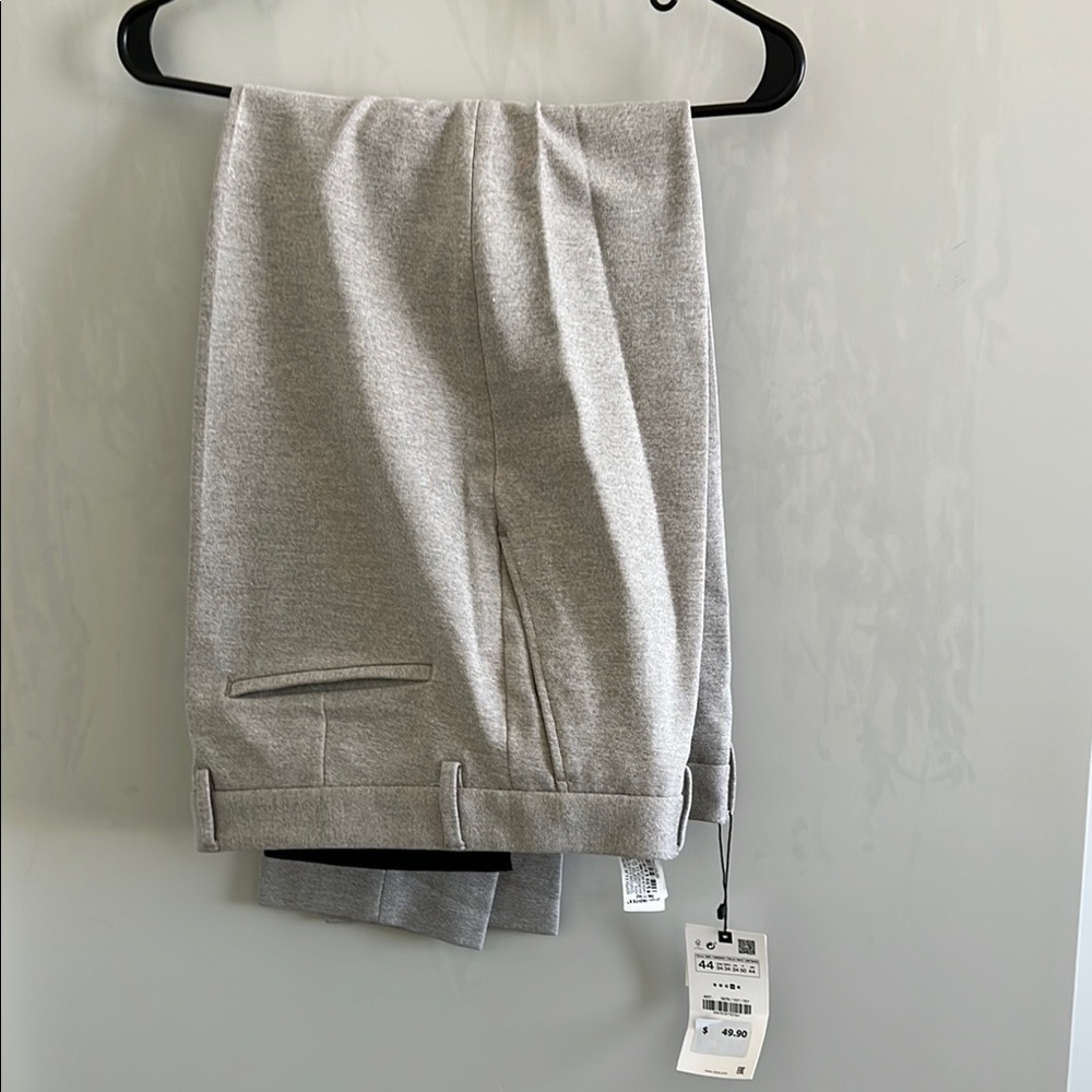 Zara Stylish Beige Dress Pants